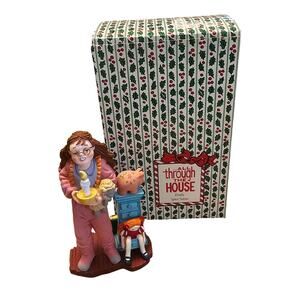 Department 56 Figurine – “Emily Spies Santa” – 1993 Discontinued – 5"